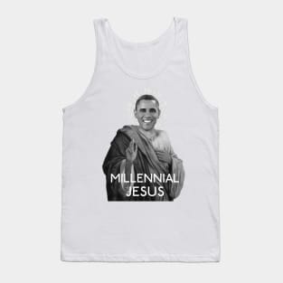 Barack Obama- Millennial Jesus Tank Top